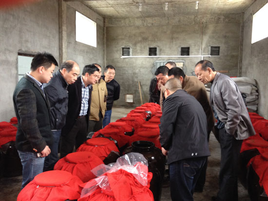 武夷山市政协到光泽考察食品产业